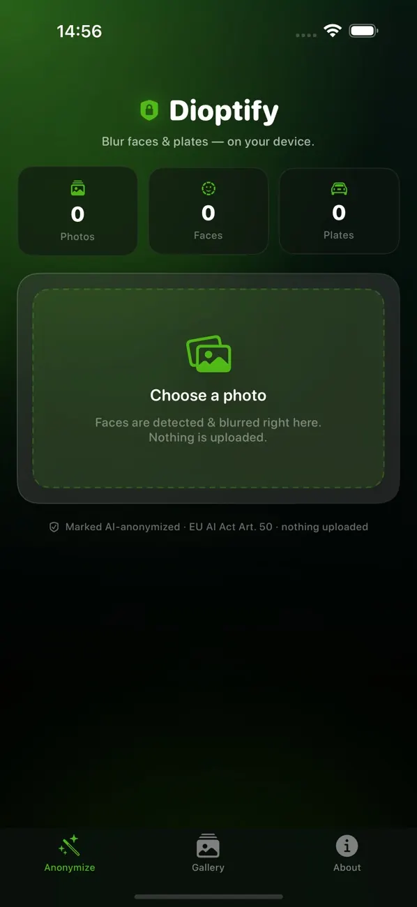 dioptify-App im App Store